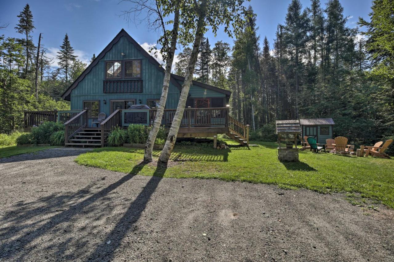 Lake Placid Chalet Deck And Forest Views! Kültér fotó