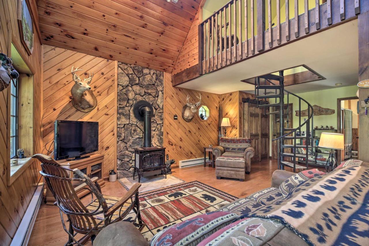 Lake Placid Chalet Deck And Forest Views! Kültér fotó
