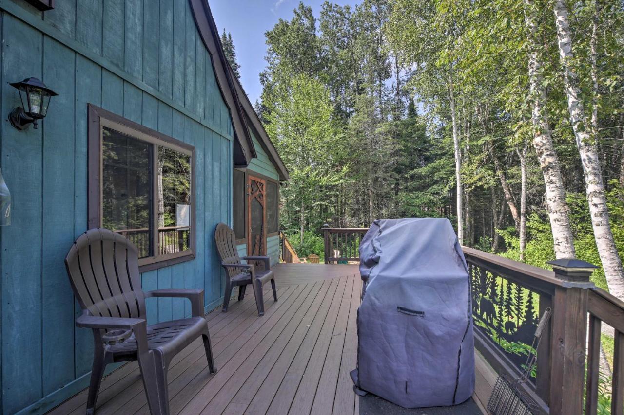 Lake Placid Chalet Deck And Forest Views! Kültér fotó