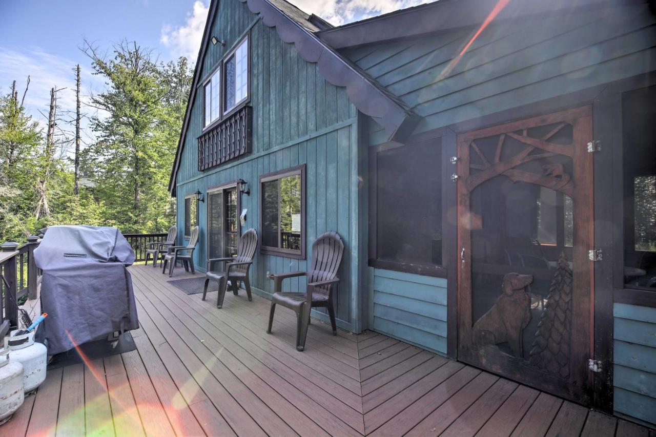 Lake Placid Chalet Deck And Forest Views! Kültér fotó