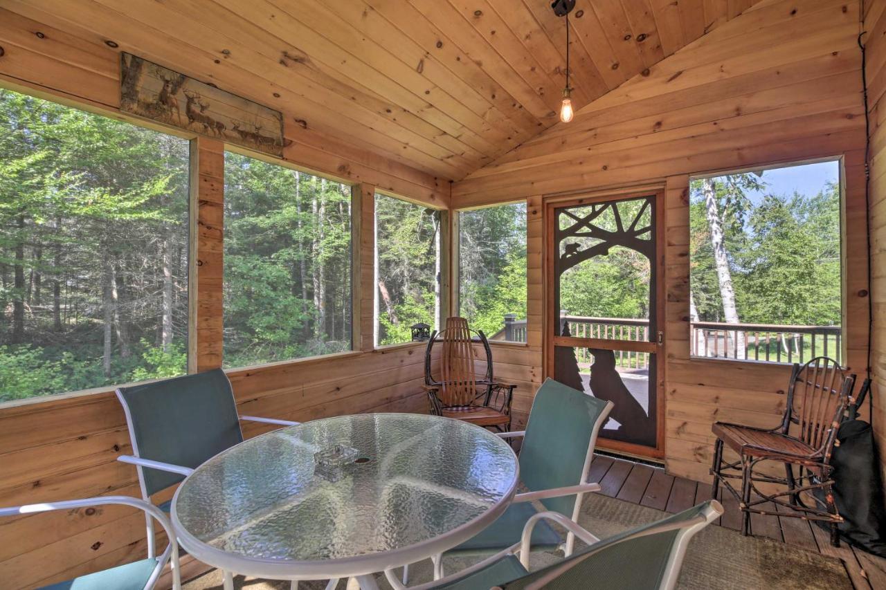 Lake Placid Chalet Deck And Forest Views! Kültér fotó